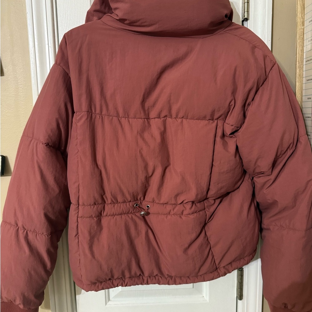 Rust Puffer Jacket - Picture 3 of 3